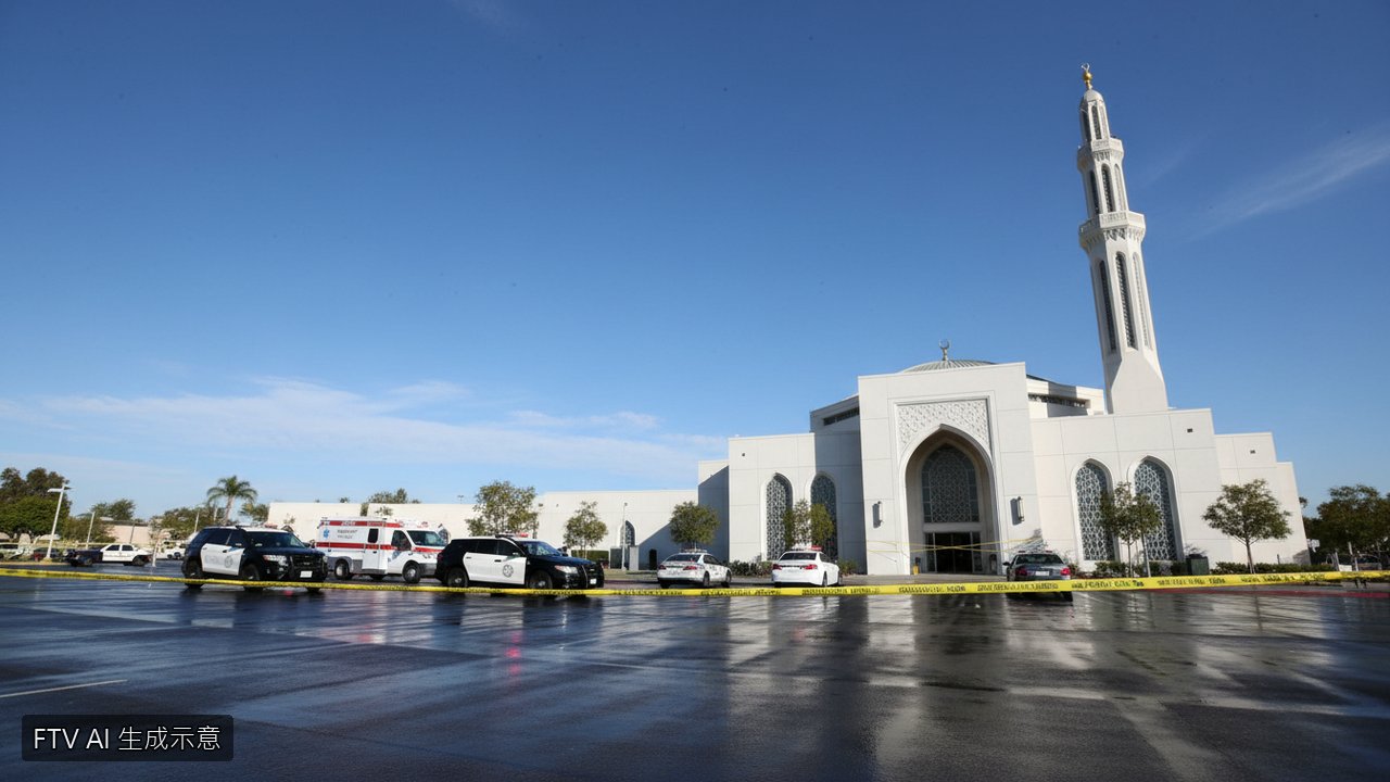 加州聖地牙哥清真寺驚傳槍擊！3人不幸喪命 2名青少年槍手自戕身亡