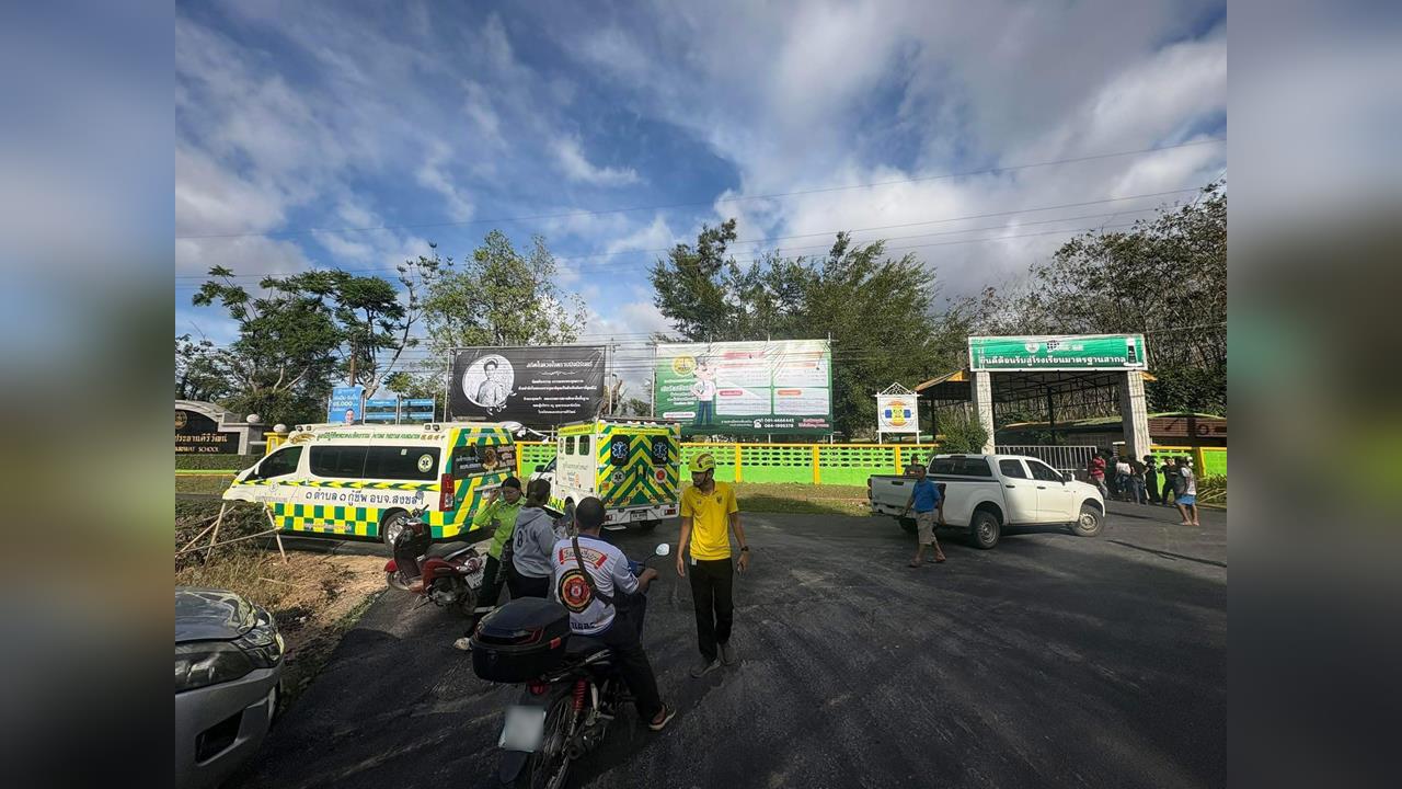 最新／歹徒持槍闖入泰國小學「挾持數名師生」釀3傷　現場畫面曝光