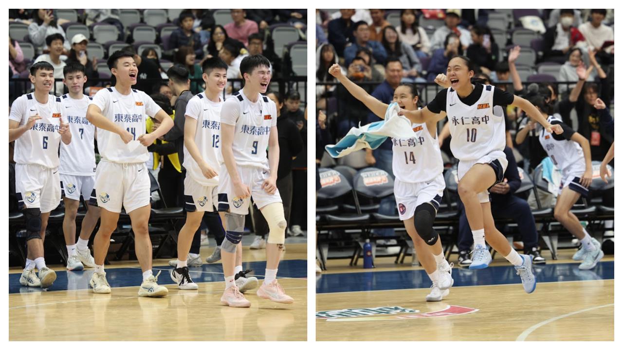 都是5號投進致勝球！東泰高中、永仁高中驚險勇奪HBL男女組第三名's story cover image