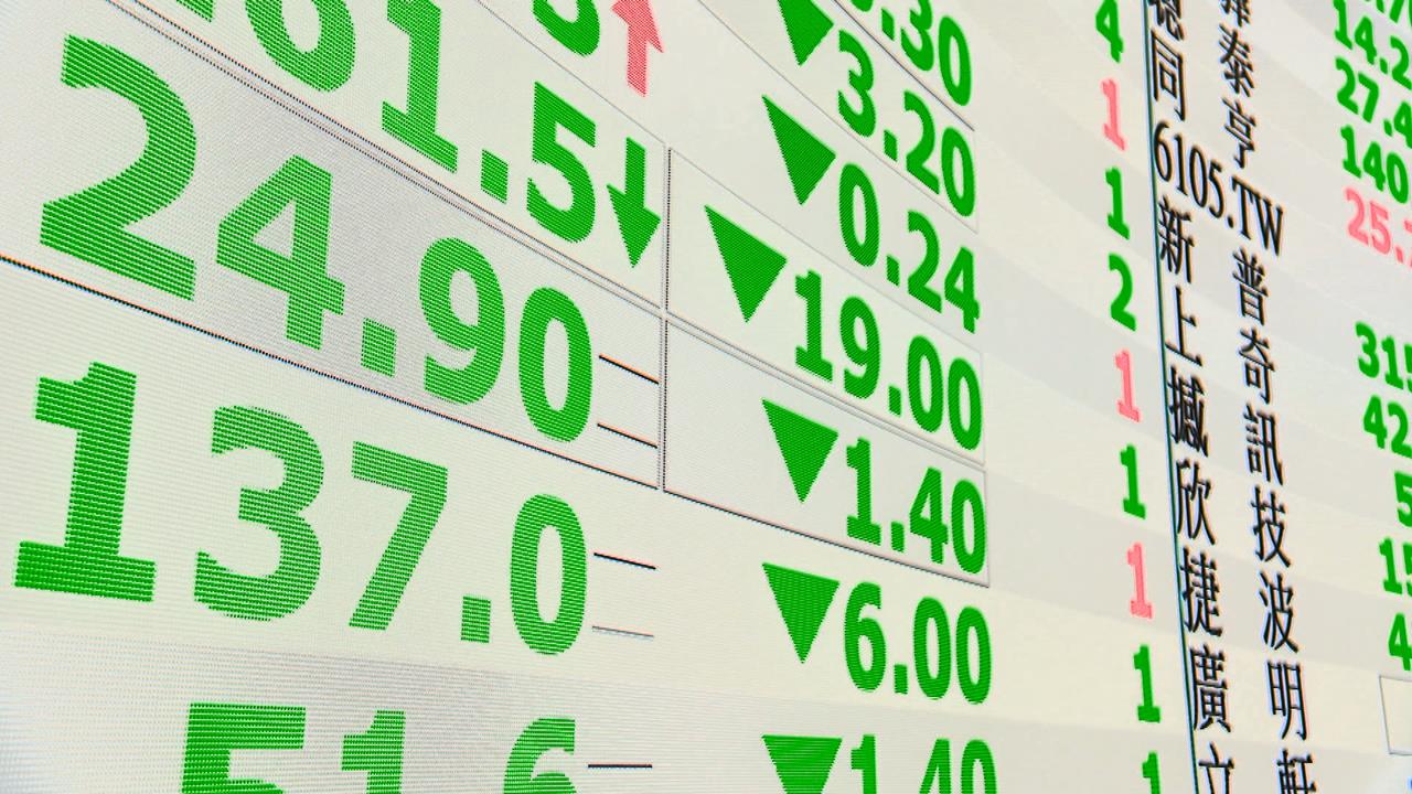 台股黑色星期三 "史上第三大跌點"終場下挫1494點