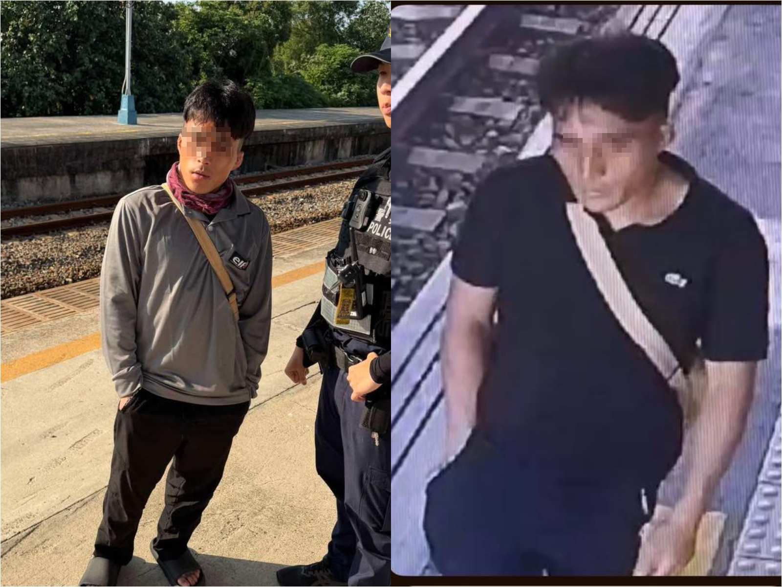 2度在台鐵列車猥褻被逮　男再闖田中站亂按號誌後落跑
