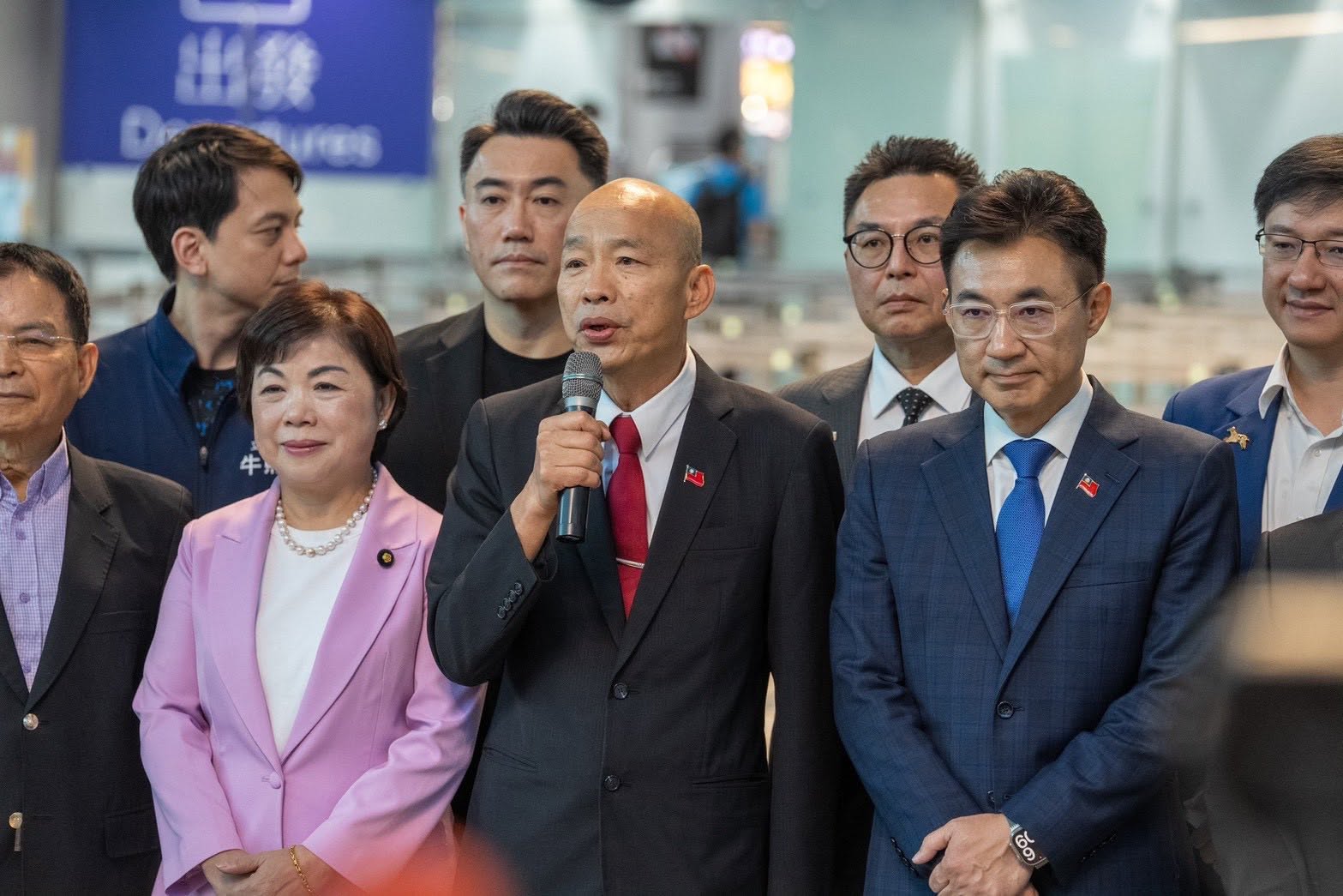 訪美爭取國際能見度　韓國瑜妙喻台灣處境「只能戀愛、不能結婚」's story cover image