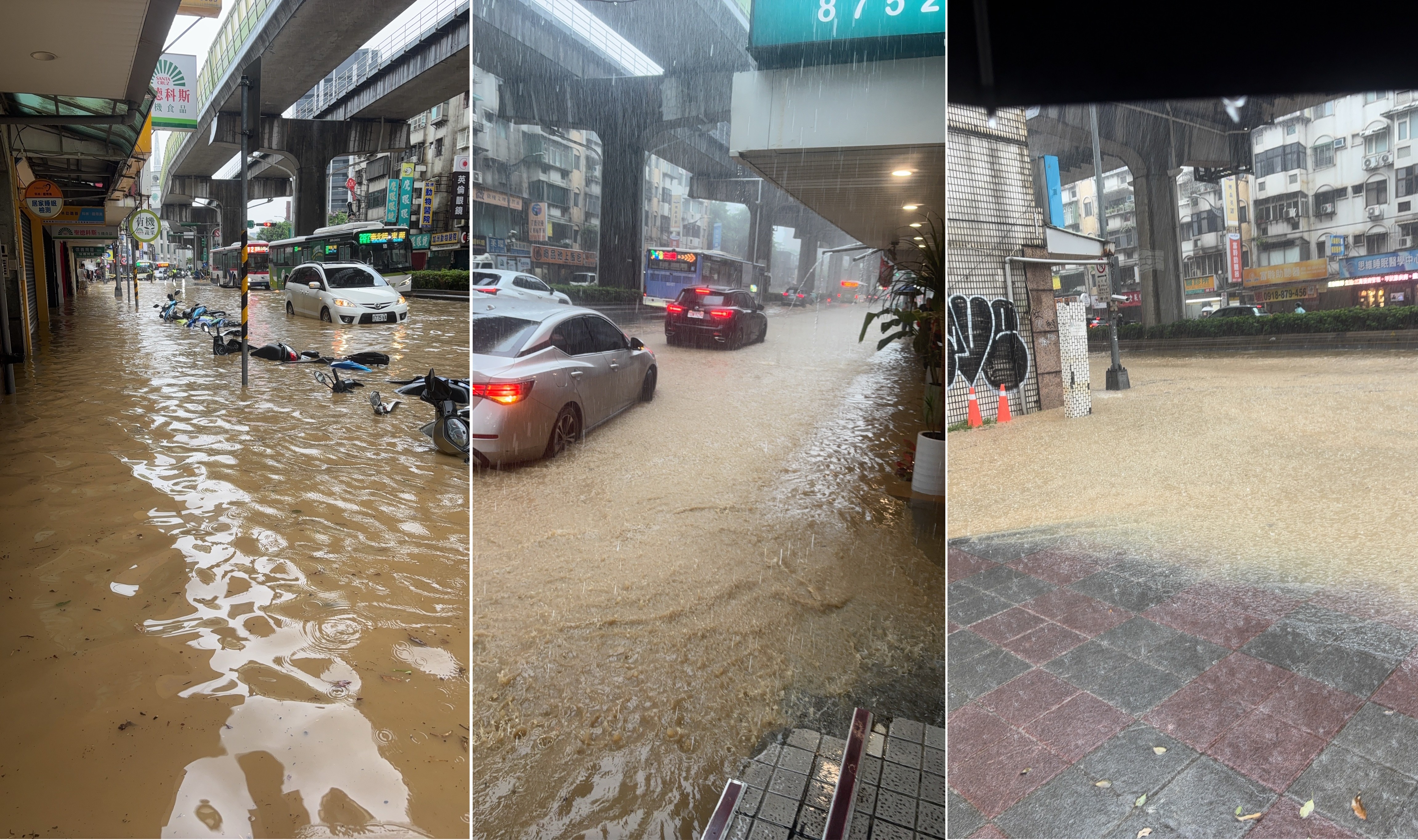 暴雨狂灌內湖淹出黃泥河！金瑞園區逼近臨界　蔣萬安進駐應變中心's story cover image