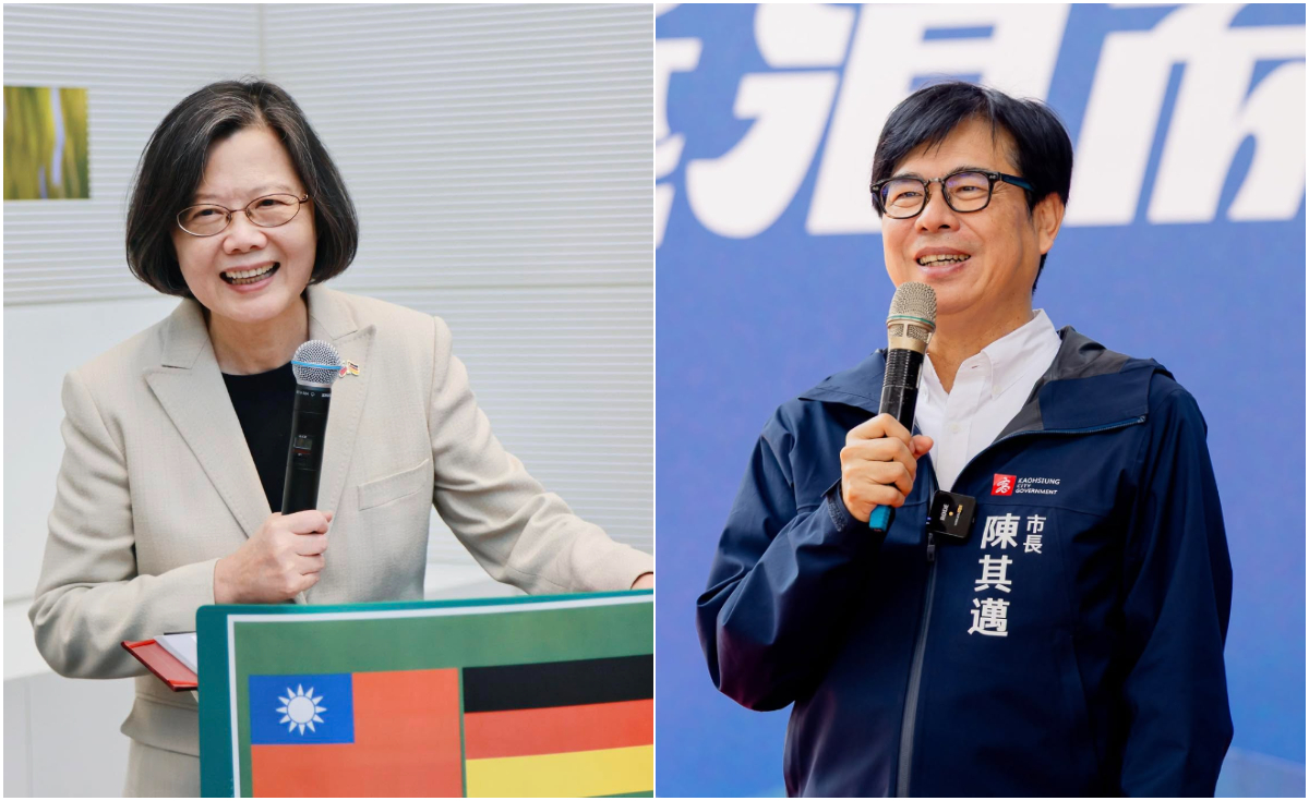 蔡英文幫宣傳新書！爆料睡前接他電話「很折磨」　陳其邁笑回：早點講's story cover image