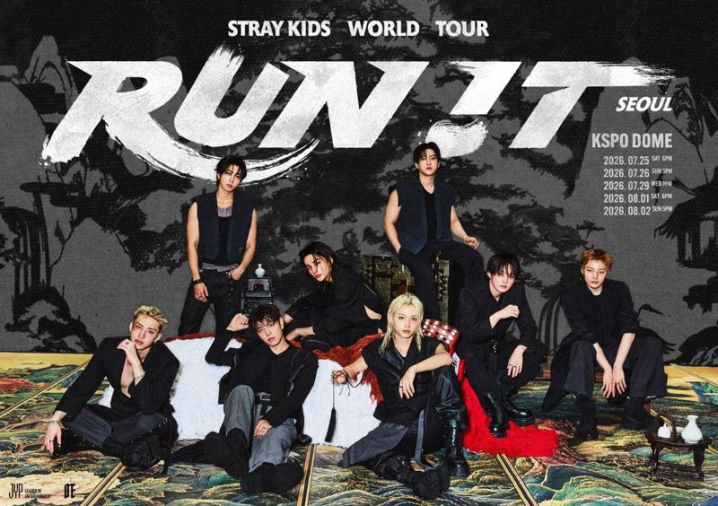 迷孩回來了！Stray Kids《RUN IT》世界巡演啟動 12月首登臺北大巨蛋's story cover image