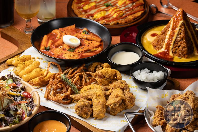 台北信義區聚餐新地標！bhc「內用旗艦店」除了招牌星星炸雞　必吃26道韓食新菜