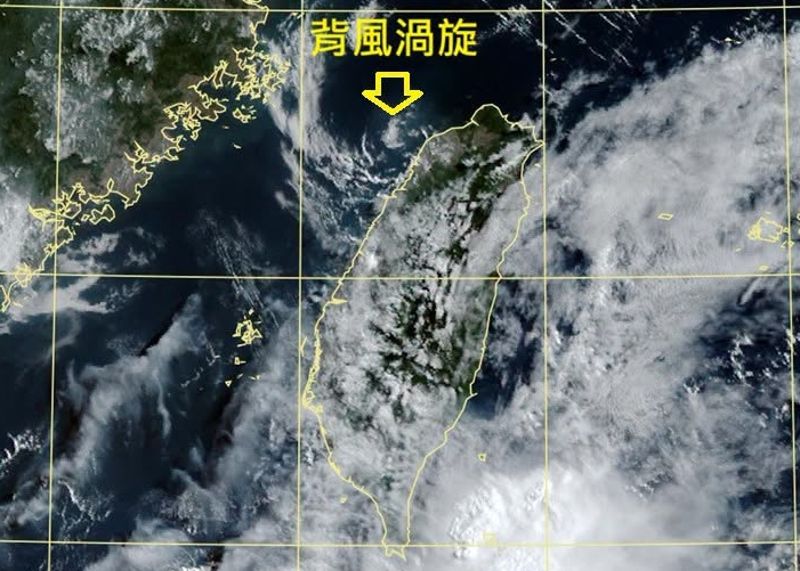 紅霞颱風接近台灣！　鄭明典曬「背風渦旋」畫面：大台北可能有過山沉降高溫's OG Image