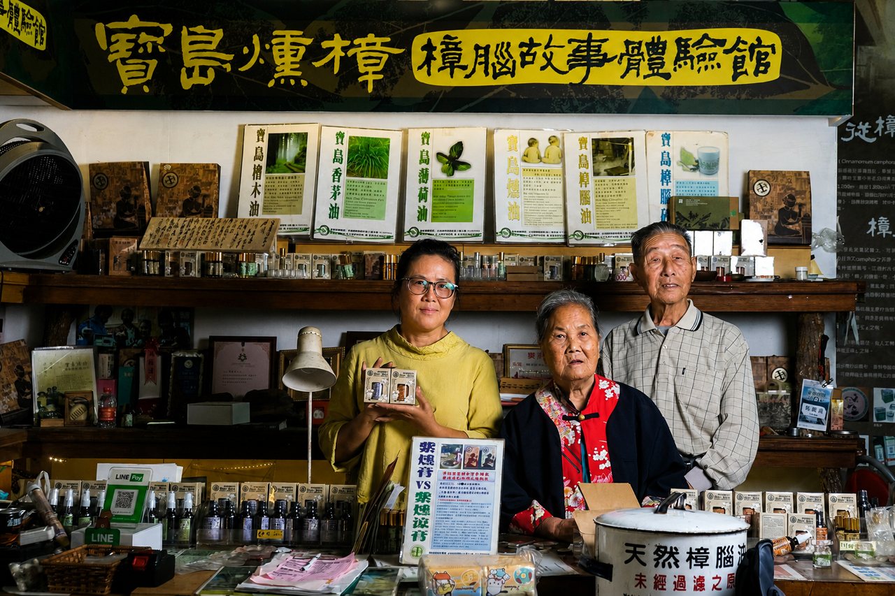 一位 90 歲老師傅，守護樟腦故事館，收藏百年台灣樟腦記憶，即將從東勢消失's story cover image