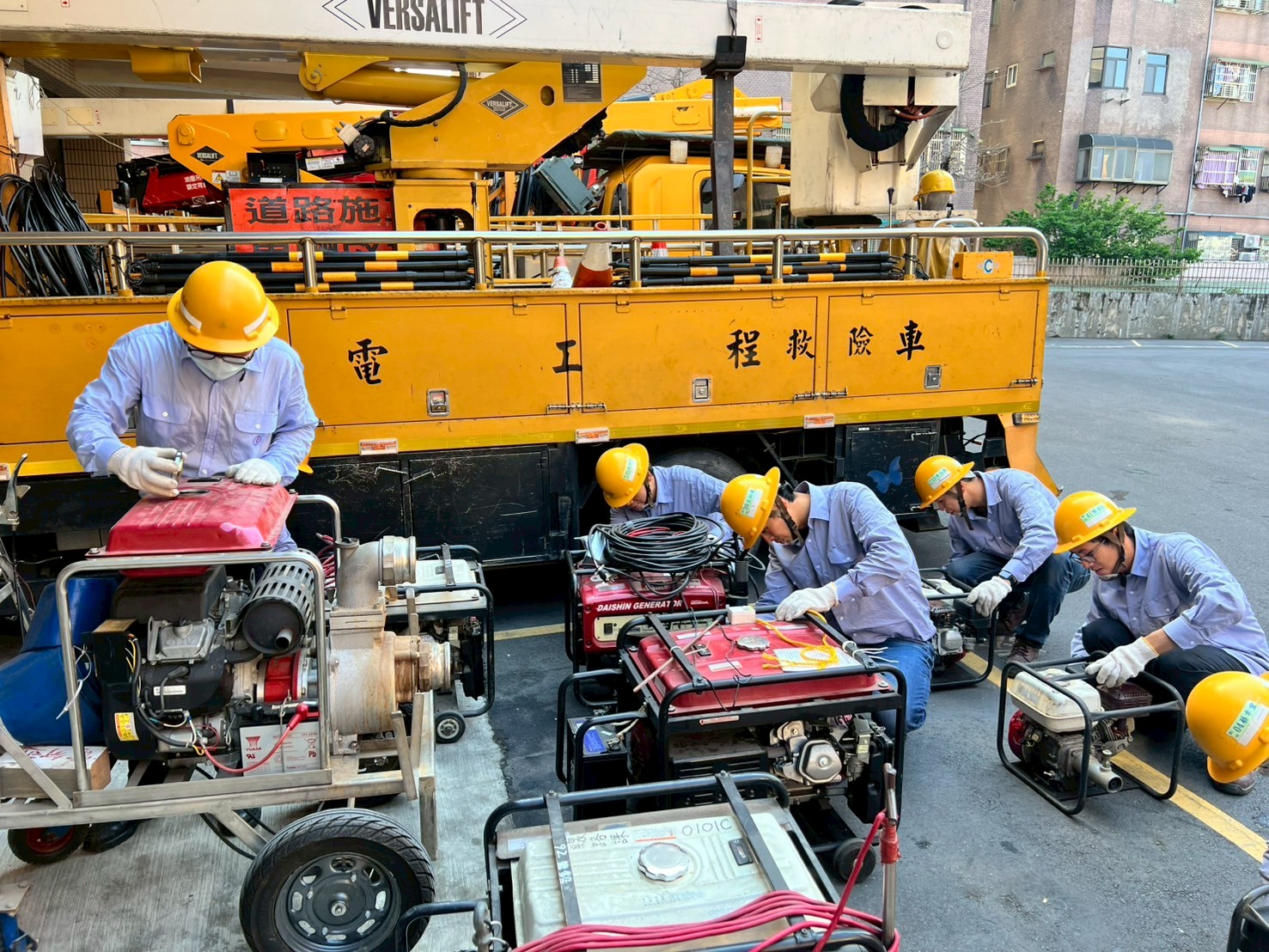 中颱白海豚逼近 台電動員逾7千人防颱!視風雨啟動跨區支援機制's OG Image