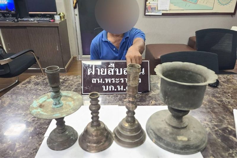 泰國臥佛寺驚傳竊案 男子偷燭台辯「佛像微笑同意」遭送辦's OG Image